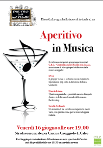 Volantino Aperitivo in Musica - 16/06/2017 ore 19